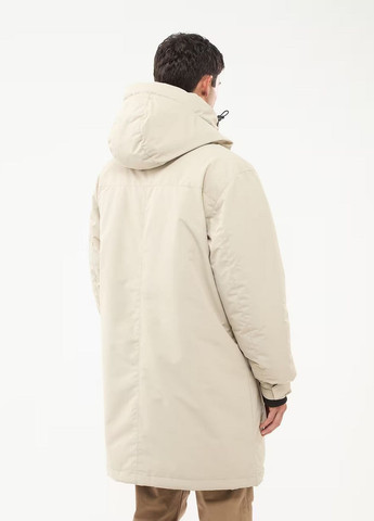 Светло-бежевая зимняя куртка муж Terranova