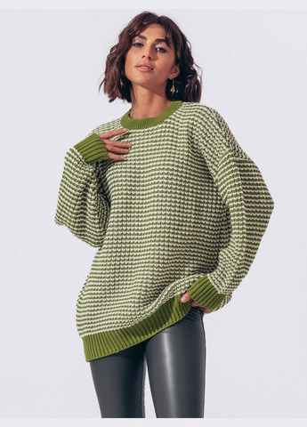 Зелений зелений светр дрібної в'язки Dressa