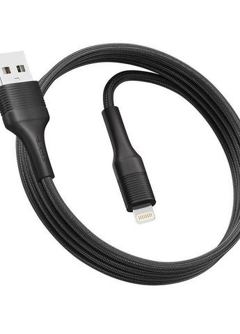 Кабель Ridea RC-M132 Fila 12W USB to Lightning Черный No Brand (269804207)