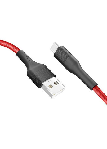 Кабель Ridea RC-M122 Fila 3A USB to Type-C Червоний No Brand (269804208)