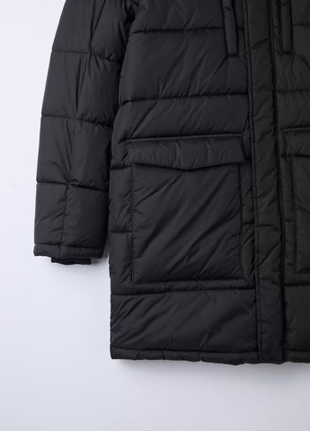 Чорна зимня куртка чол Terranova