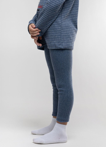 Синяя всесезон пижама Cotton More