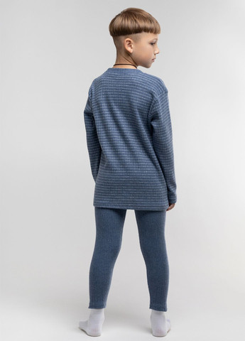 Синяя всесезон пижама Cotton More