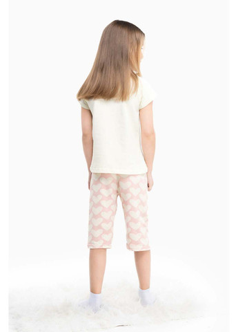 Молочная всесезон пижама для девочки Elmos