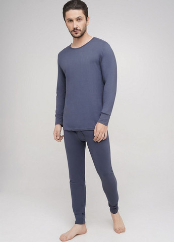 Мужской бесшовный термолонгслив Lono ДЛ001ТВ dark grey (269805927)