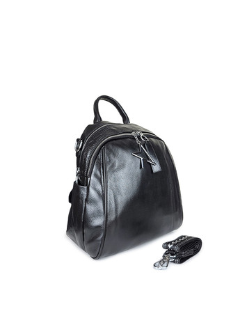 Женский рюкзак кожаный повседневный черный,,5516 чорн Fashion (269994403)