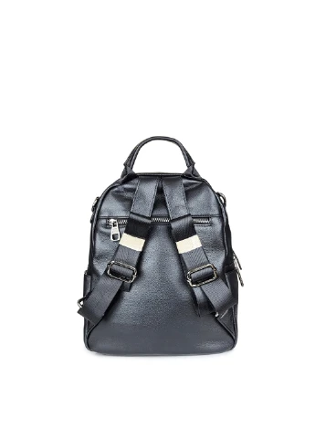 Жіночий рюкзак шкіряний середній,,660 чорн Fashion (269994409)