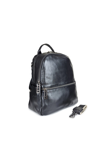 Повседневный женский рюкзак кожаный черный,,656 чорн Fashion (269994407)