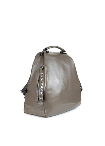 Стильний жіночий шкіряний рюкзак хакі,,3012 хакі Fashion (269994411)
