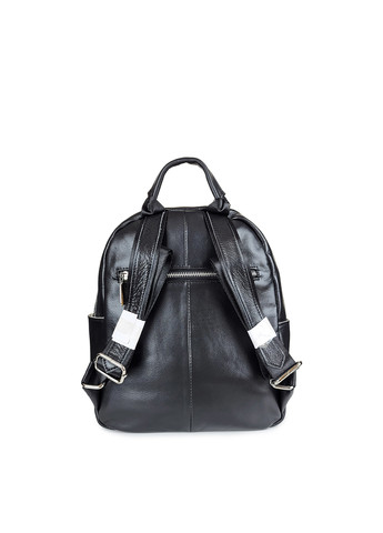 Чорный рюкзак женский средний кожа,,3389 чорн Fashion (269994417)