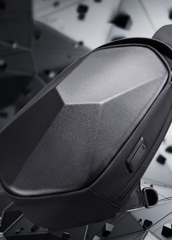 Рюкзак с одной лямкой Карбон (кросс боди) MR7507 с USB объем 6л. Черный (MR7507-00-2503UA) Mark Ryden (270013856)