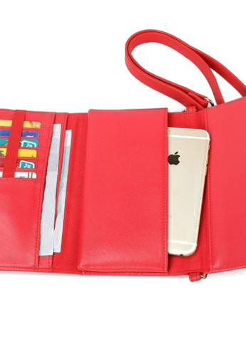 Жіноча сумка-клатч на ланцюжку через плече T-S8088 Красная Tigernu (270013918)