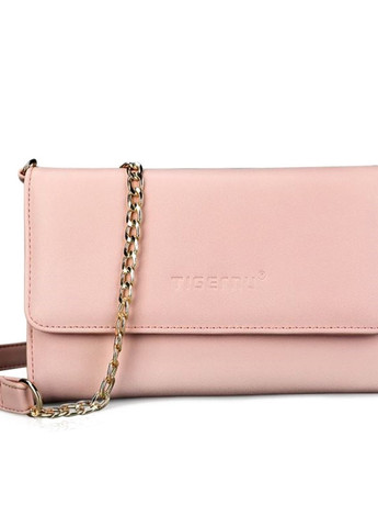 Жіноча сумка-клатч на ланцюжку через плече T-S8088 Рожевий Tigernu (270013916)