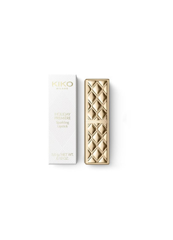 Супер мерехтлива помада з металевим покриттям 01 Brilliant Brown, 3.5 г Kiko (269824932)