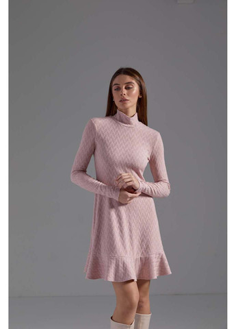 Розовое повседневный платье SL-Fashion