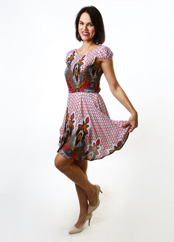 Комбінована сукня Mtp з абстрактним візерунком