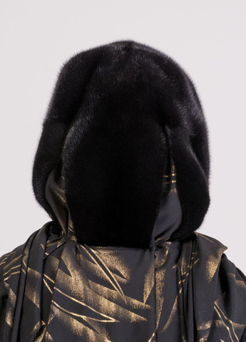 Женская зимняя теплая норковая косынка на голову Меховой Стиль павук (269909816)