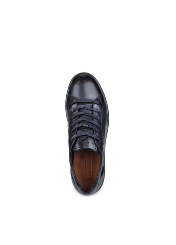 Черные повседневные туфли спортивные мужские на шнурках демисезон,,2366an-0801,39 Cosottinni на шнурках