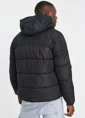 Черная зимняя куртка Jack & Jones зимова 121443370 Black