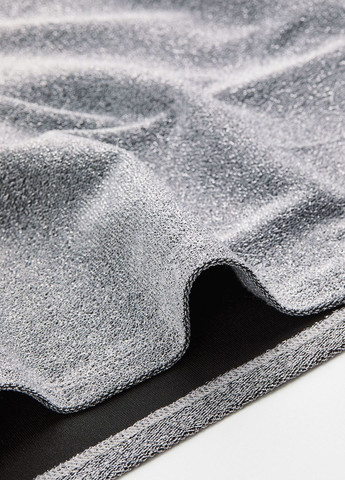 Серебряное повседневный платье б/р H&M однотонное