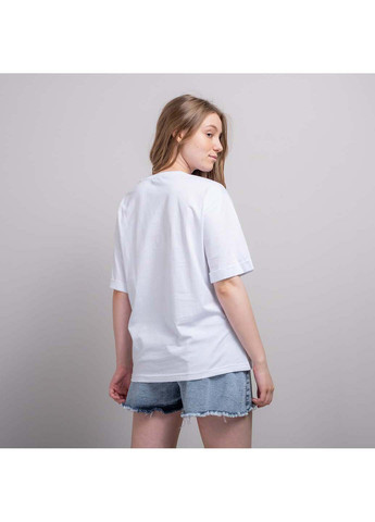 Белая летняя футболка Fashion 340535