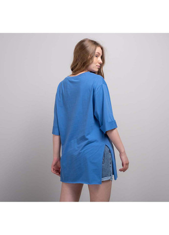 Синя літня футболка Fashion 340514