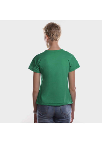 Зеленая летняя футболка Fashion ONE WAY 198681