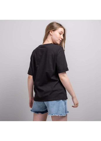 Чорна літня футболка Fashion 340532