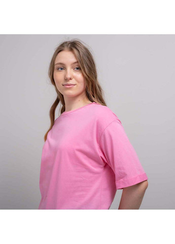 Розовая летняя футболка Fashion 340525