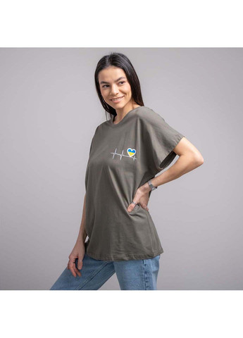 Хакі (оливкова) демісезон футболка Fashion 200080
