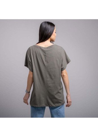 Хаки (оливковая) демисезон футболка Fashion 200080