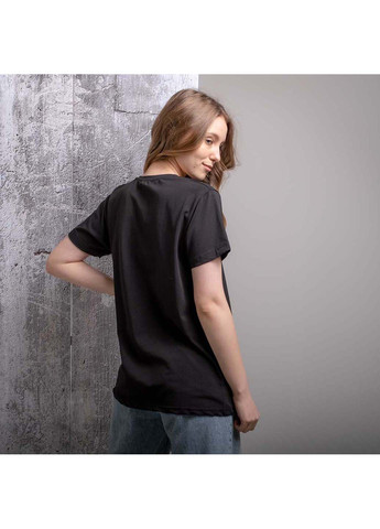 Черная демисезон футболка Fashion 200063