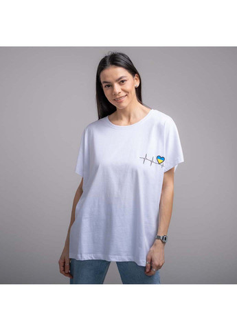 Белая демисезон футболка Fashion 200076