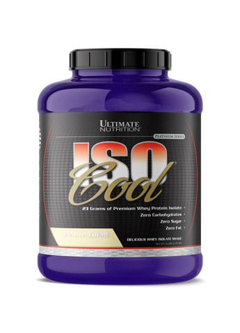 Протеїн IsoCool 5lb - 2270g Vanilla Creme Ultimate Nutrition (270007783)