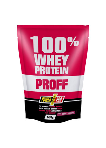 Протеин 100% Whey Protein Proff - 500g Chocolate Cherry Power Pro (270007748)