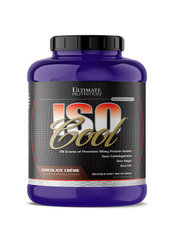 Протеин IsoCool 5lb - 2270g Chocolate Creme Ultimate Nutrition (270007841)