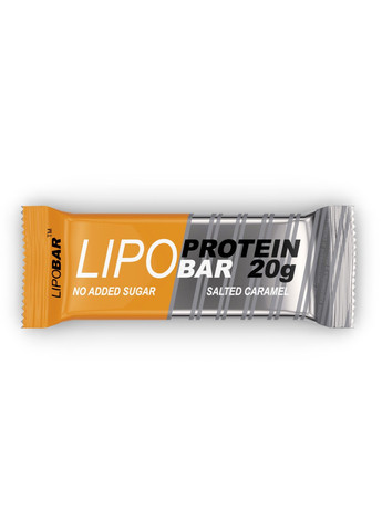 Протеїнові батончики - 50g Salted Caramel Lipobar (270007931)