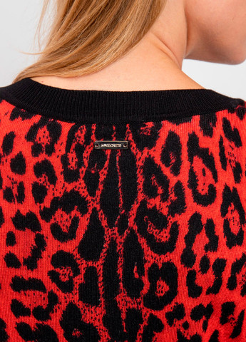 Красный демисезонный свитер No Secrets