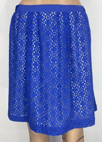 Синяя коктейльный однотонная юбка Marc Jacobs тюльпан