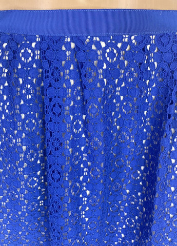 Синяя коктейльный однотонная юбка Marc Jacobs тюльпан
