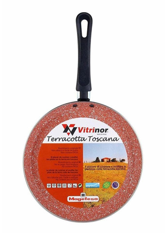 Сковорода млинна з бортиками D=24 см Toscana Terracotta VR-2108098 Vitrinor (270100657)