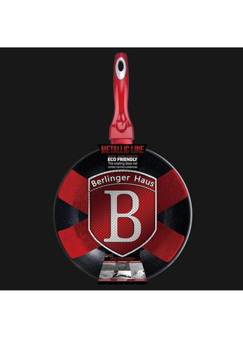 Сковорода-вок Metallic Line Burgundy Edition BH-6166 30 см Berlinger Haus (270100852)