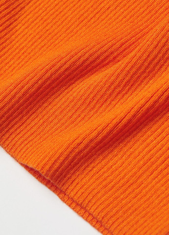 Гольф в рубчик Оранжевый Повседневный Демисезон H&M (270102193)