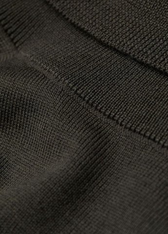Темно-зеленый демисезонный свитер premium selection из мериносовой шерсти темно-зеленый повседневный демисезон джемпер H&M