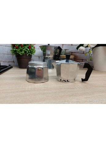 Кофеварка гейзерная 9128-3 3 чашки 150 мл OMS (270112444)