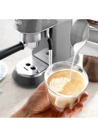 Кавоварка Dedica Arte EC-885-GY 15 бар срібляста Delonghi (270112239)