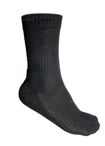 Шкарпетки трекінгові компресійні Crazying Cotton 43-46 чорний No Brand (270363761)