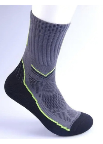 Спортивные компрессионные носки CAXA 42-44 тепло удерживающие салатовая полоска No Brand (270363766)
