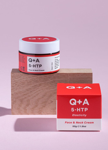 Разглаживающий крем для лица и шеи 5-HTP Face & Neck Cream, 50г Q+A (270207088)