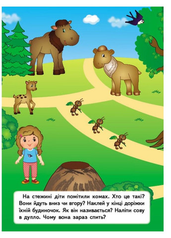 Волшебный лес. Наклейки для развития малыша. 58 наклеек Пегас (270363725)